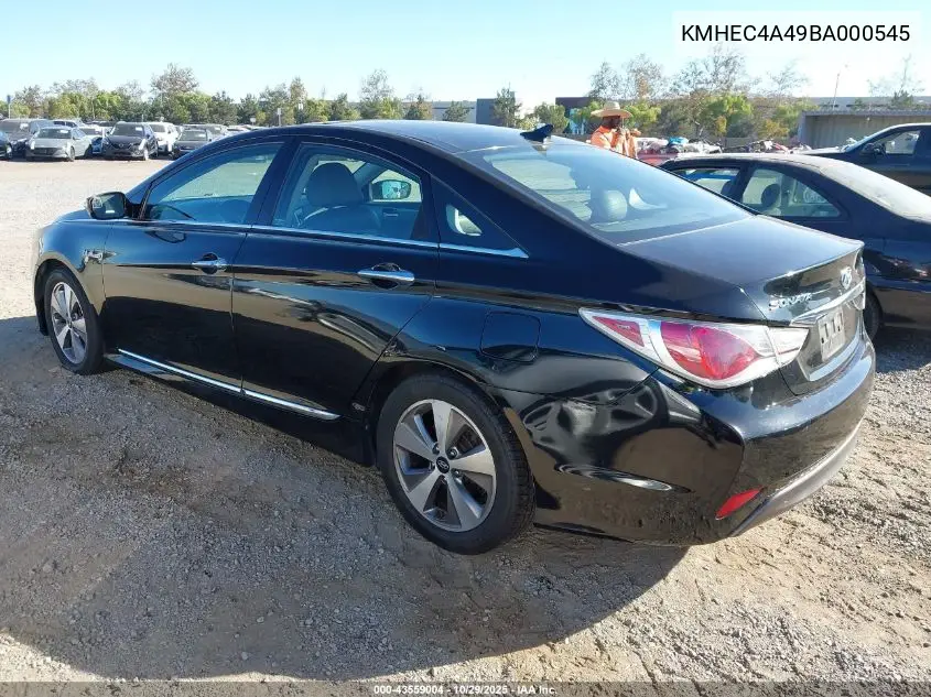 KMHEC4A49BA000545 2011 Hyundai Sonata Hybrid