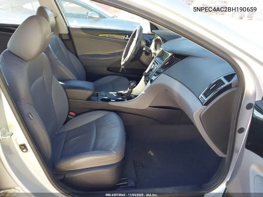 5NPEC4AC2BH190659 2011 Hyundai Sonata Limited