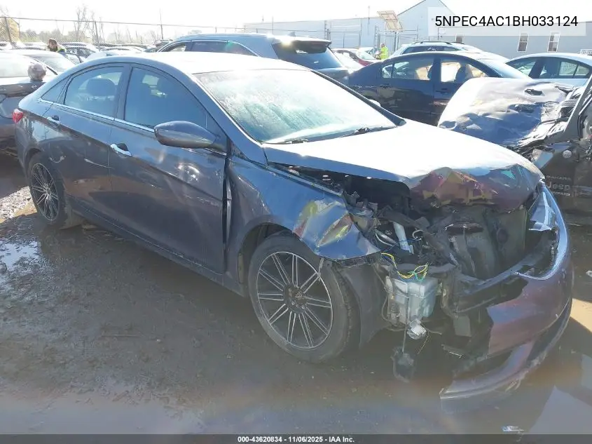 5NPEC4AC1BH033124 2011 Hyundai Sonata Se