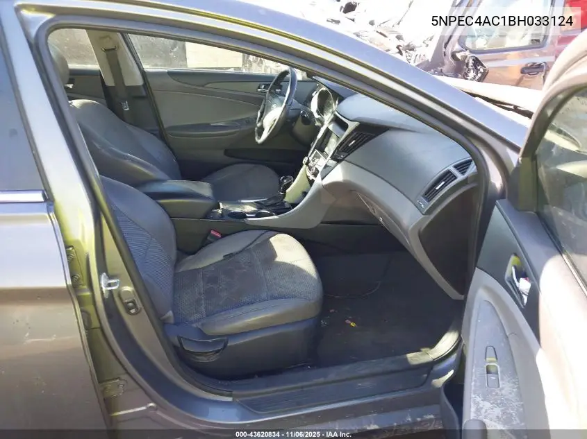 5NPEC4AC1BH033124 2011 Hyundai Sonata Se