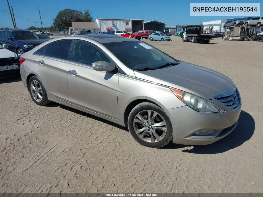 5NPEC4ACXBH195544 2011 Hyundai Sonata Limited