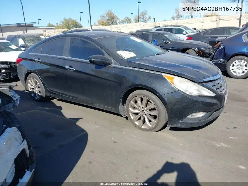 5NPEC4AC9BH167735 2011 Hyundai Sonata Se