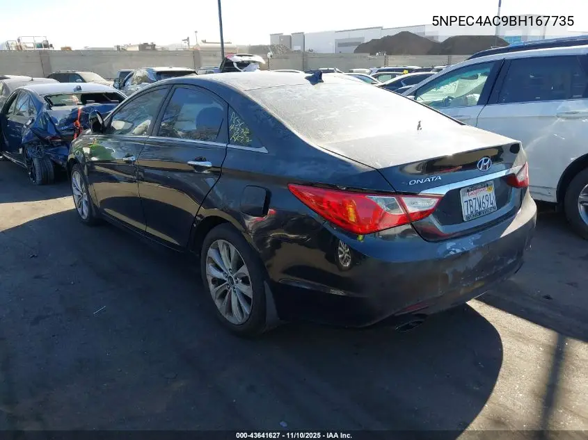 5NPEC4AC9BH167735 2011 Hyundai Sonata Se