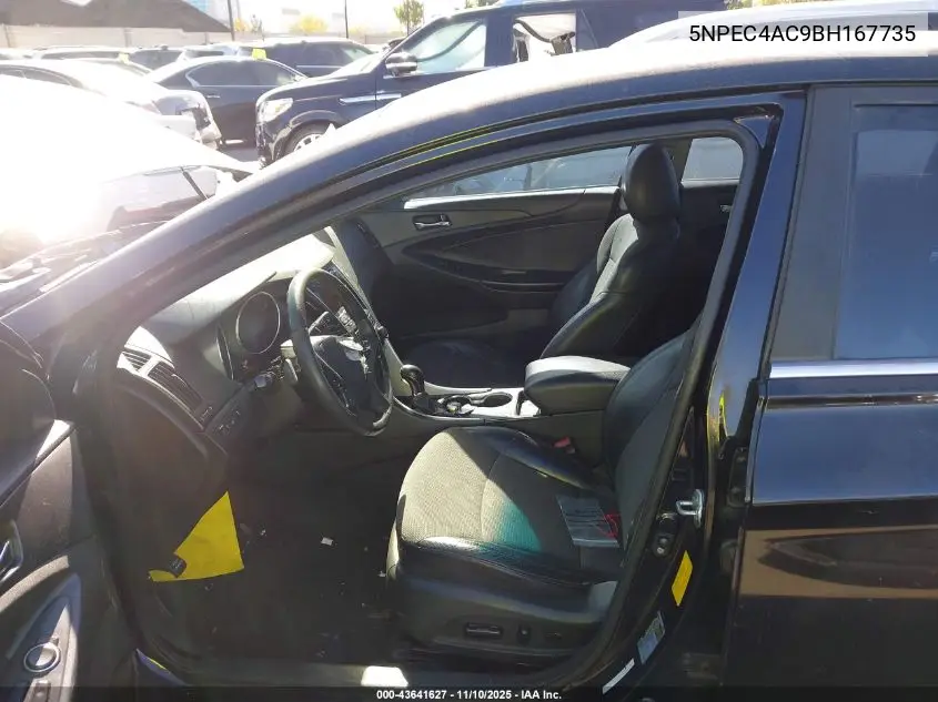 5NPEC4AC9BH167735 2011 Hyundai Sonata Se