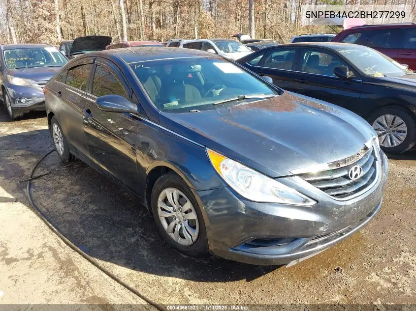 5NPEB4AC2BH277299 2011 Hyundai Sonata Gls