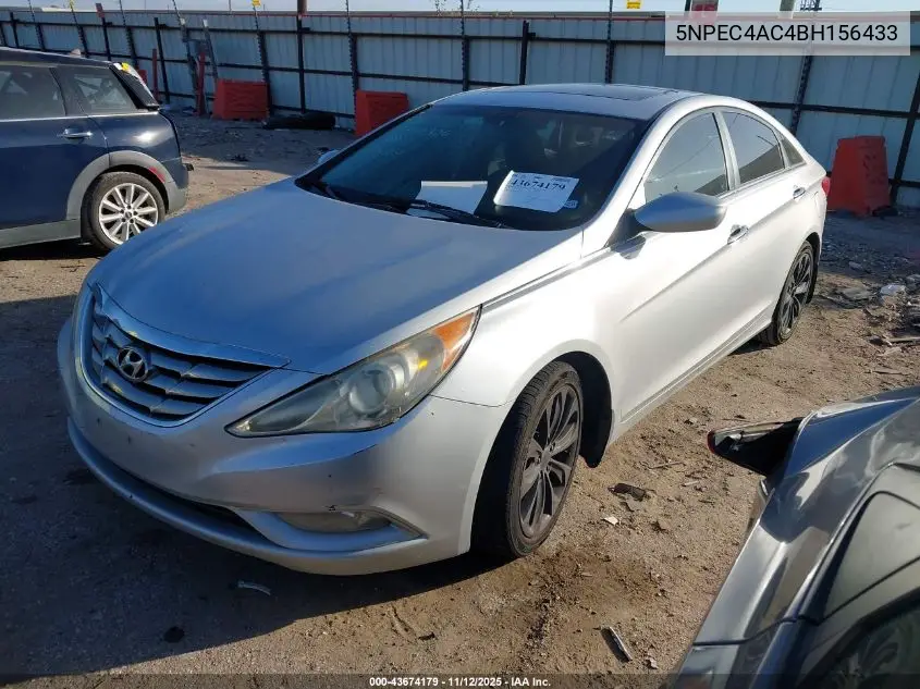 5NPEC4AC4BH156433 2011 Hyundai Sonata Se