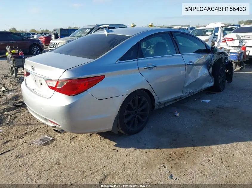 5NPEC4AC4BH156433 2011 Hyundai Sonata Se