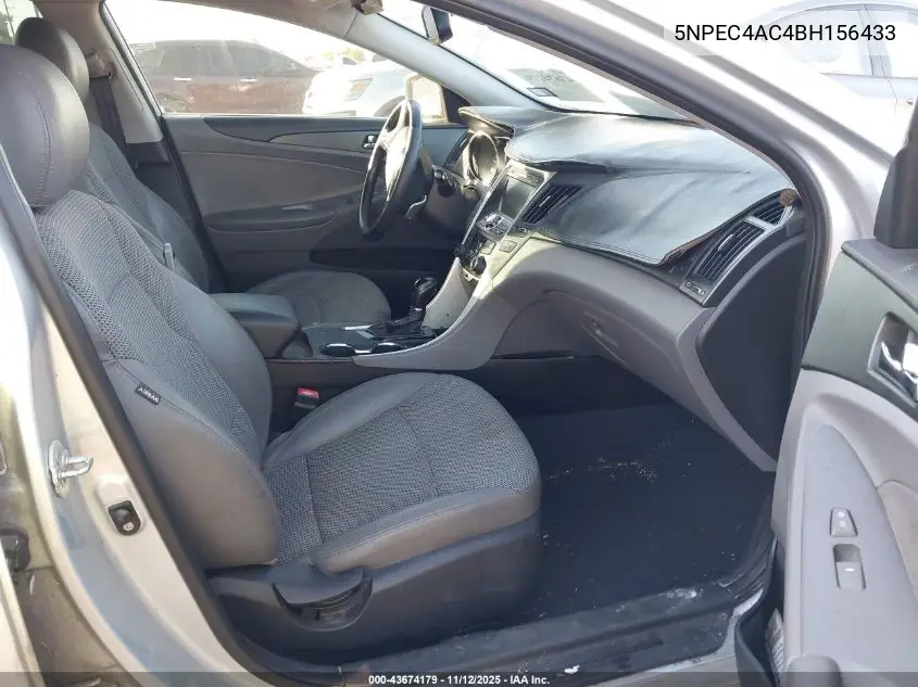 5NPEC4AC4BH156433 2011 Hyundai Sonata Se