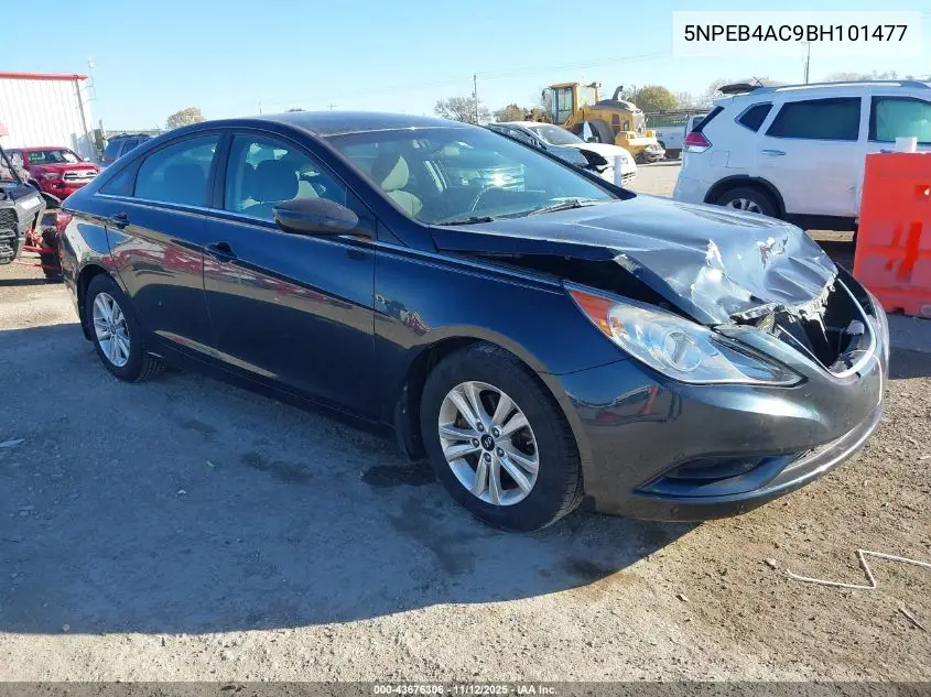 5NPEB4AC9BH101477 2011 Hyundai Sonata Gls