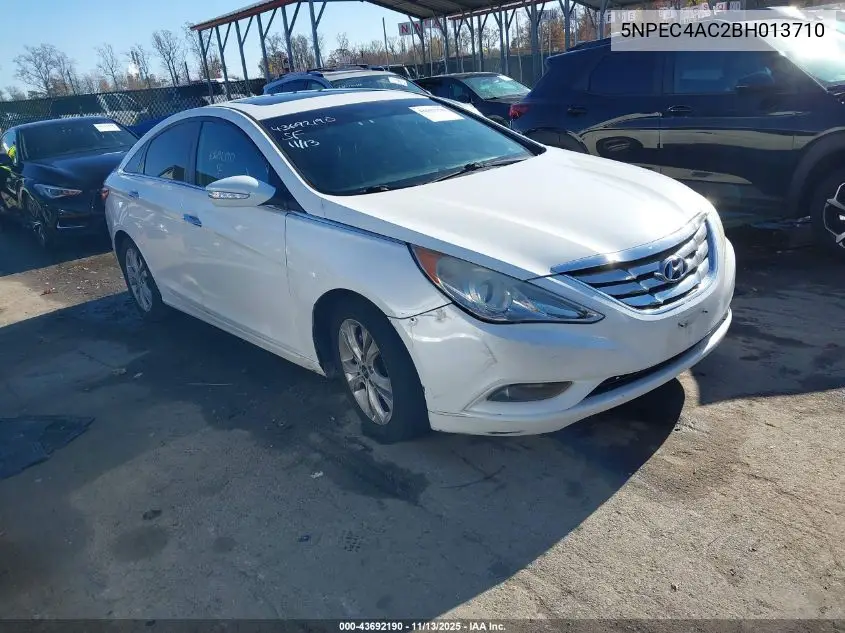 5NPEC4AC2BH013710 2011 Hyundai Sonata Limited