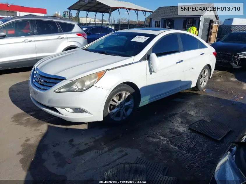 5NPEC4AC2BH013710 2011 Hyundai Sonata Limited