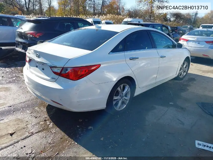 5NPEC4AC2BH013710 2011 Hyundai Sonata Limited