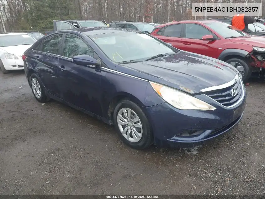 5NPEB4AC1BH082357 2011 Hyundai Sonata Gls