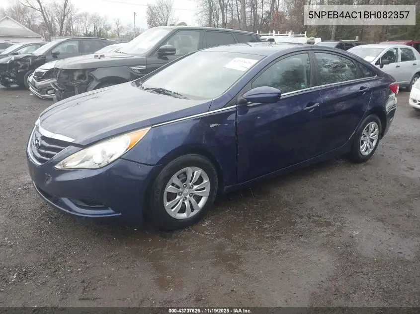 5NPEB4AC1BH082357 2011 Hyundai Sonata Gls