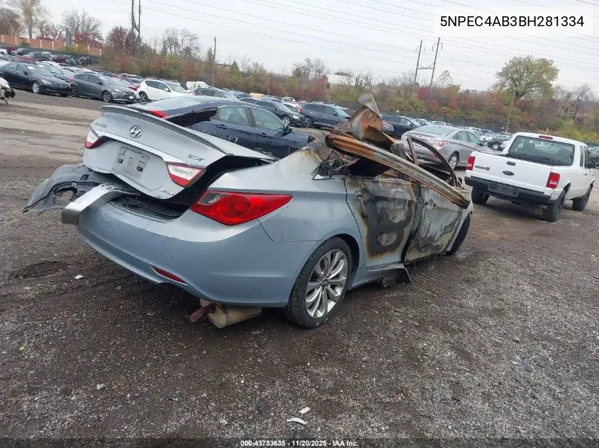 5NPEC4AB3BH281334 2011 Hyundai Sonata Limited 2.0T