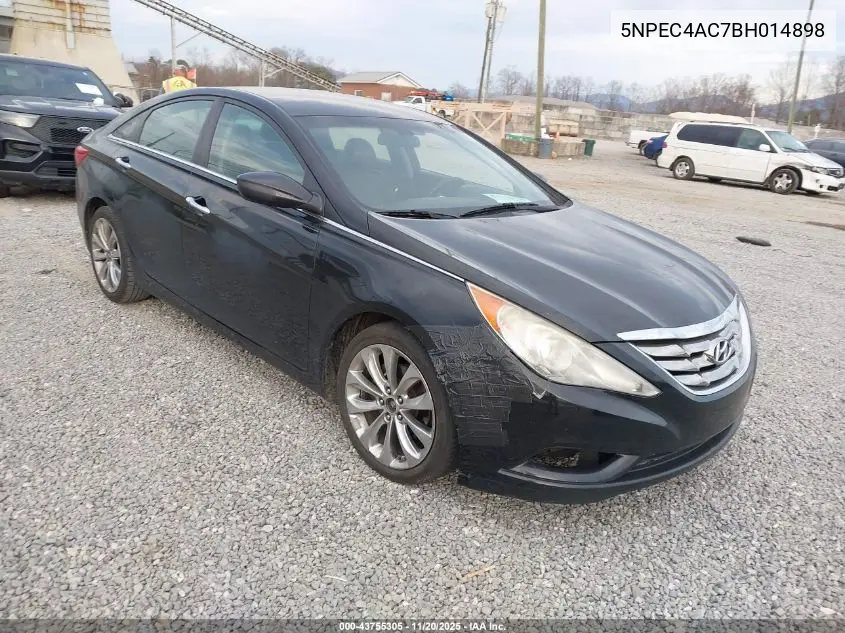 5NPEC4AC7BH014898 2011 Hyundai Sonata Se