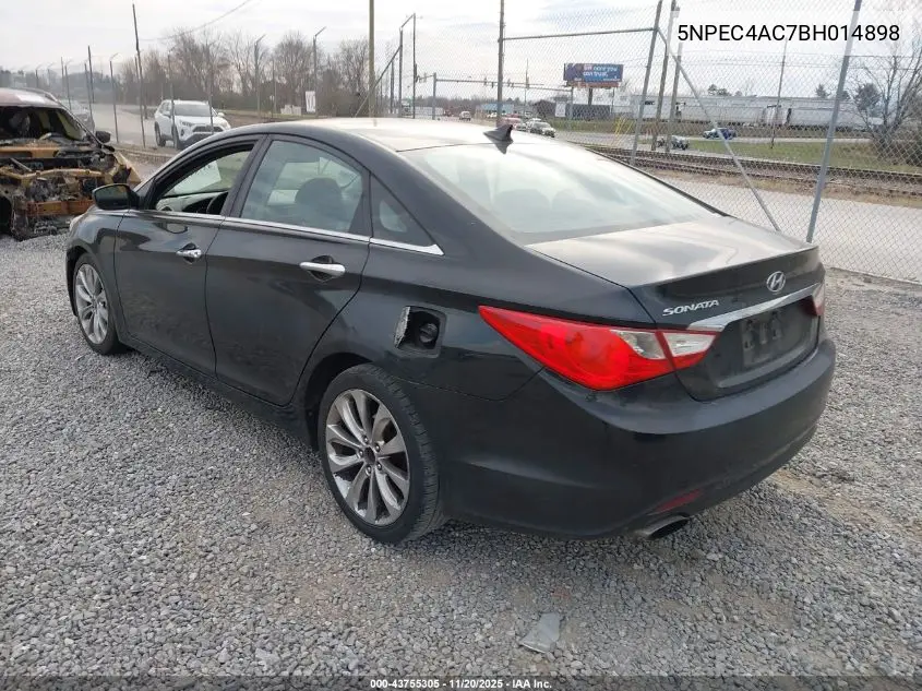 5NPEC4AC7BH014898 2011 Hyundai Sonata Se