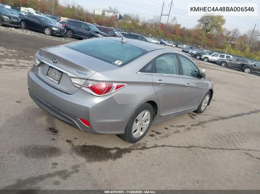 KMHEC4A48BA006546 2011 Hyundai Sonata Hybrid
