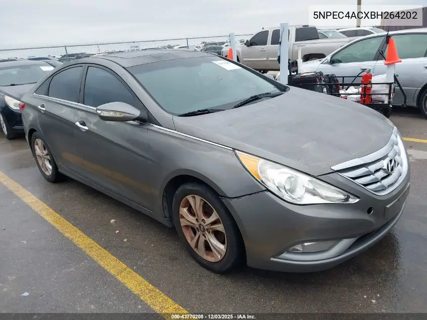 5NPEC4ACXBH264202 2011 Hyundai Sonata Limited