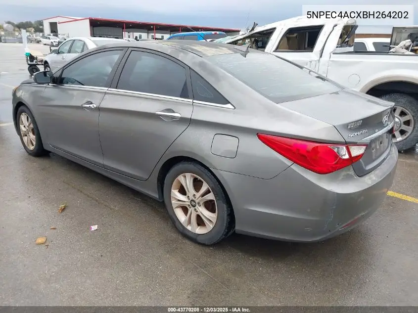 5NPEC4ACXBH264202 2011 Hyundai Sonata Limited