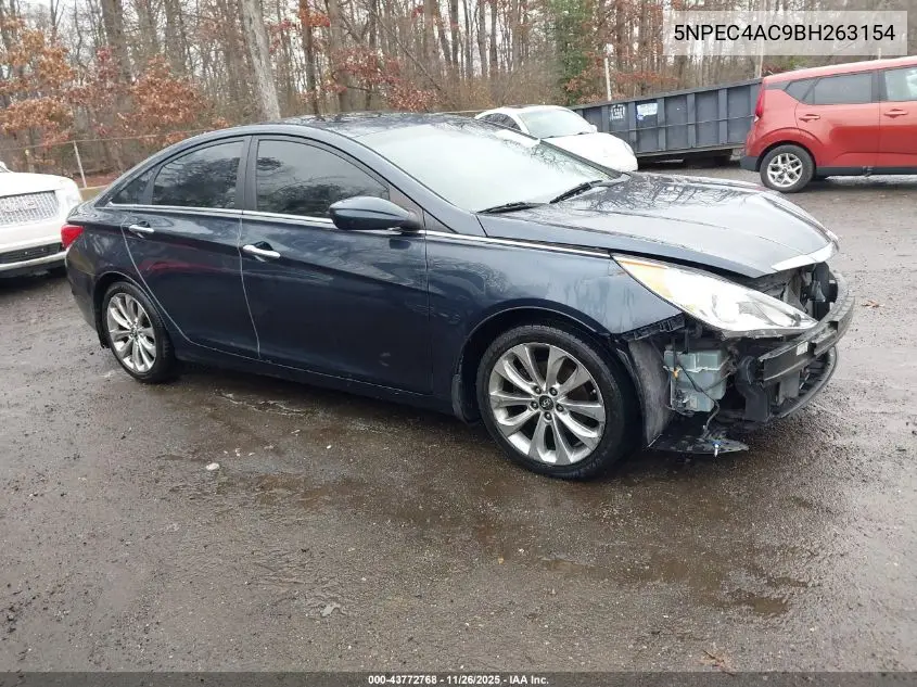 5NPEC4AC9BH263154 2011 Hyundai Sonata Se