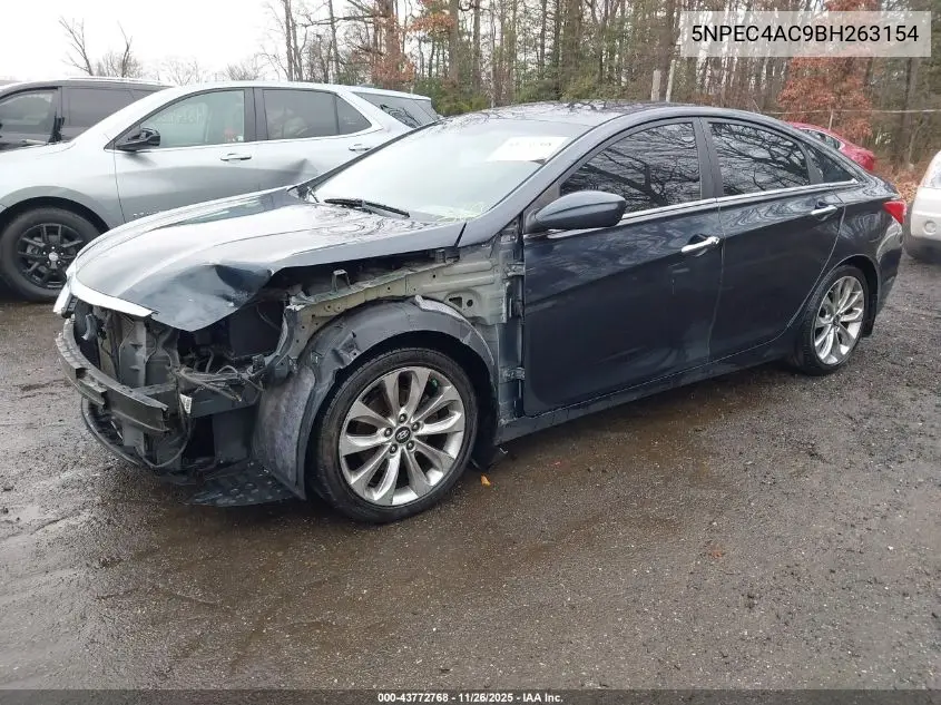 5NPEC4AC9BH263154 2011 Hyundai Sonata Se