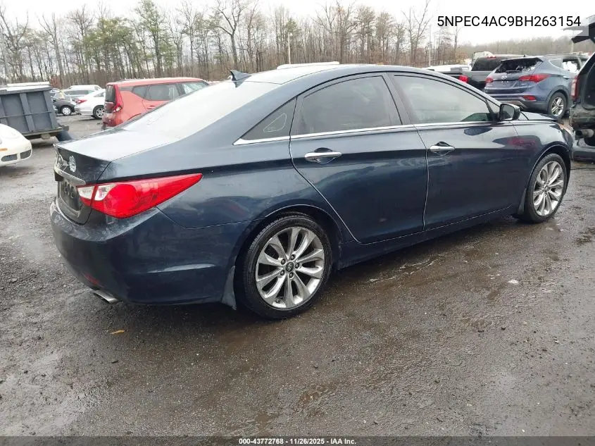 5NPEC4AC9BH263154 2011 Hyundai Sonata Se
