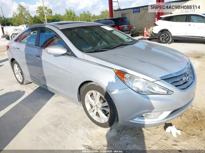 5NPEC4AC9BH088114 2011 Hyundai Sonata Limited