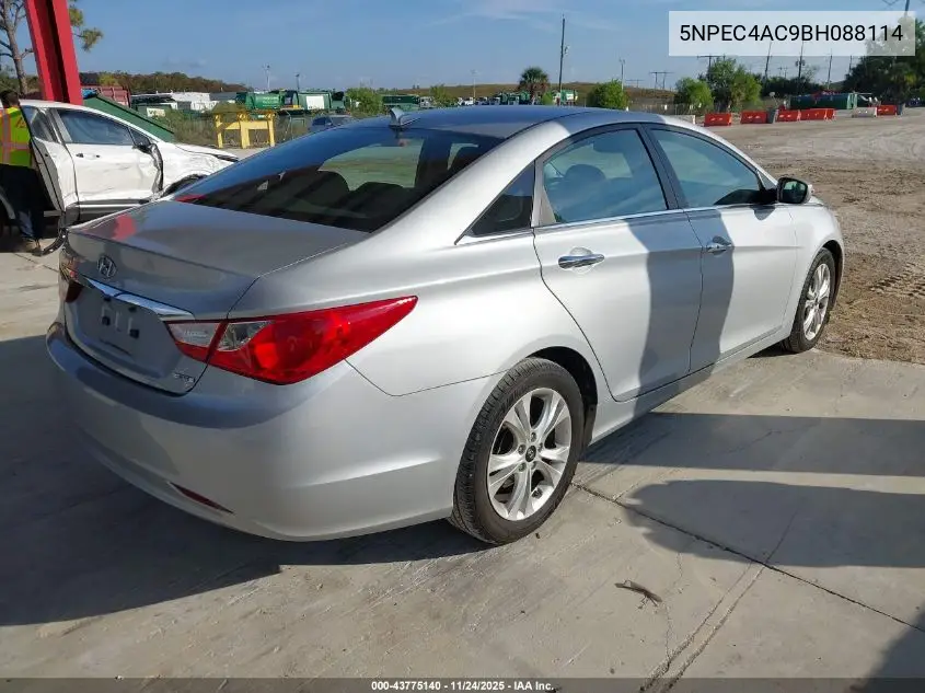 5NPEC4AC9BH088114 2011 Hyundai Sonata Limited