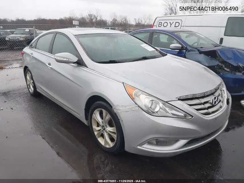 5NPEC4AC1BH006490 2011 Hyundai Sonata Limited