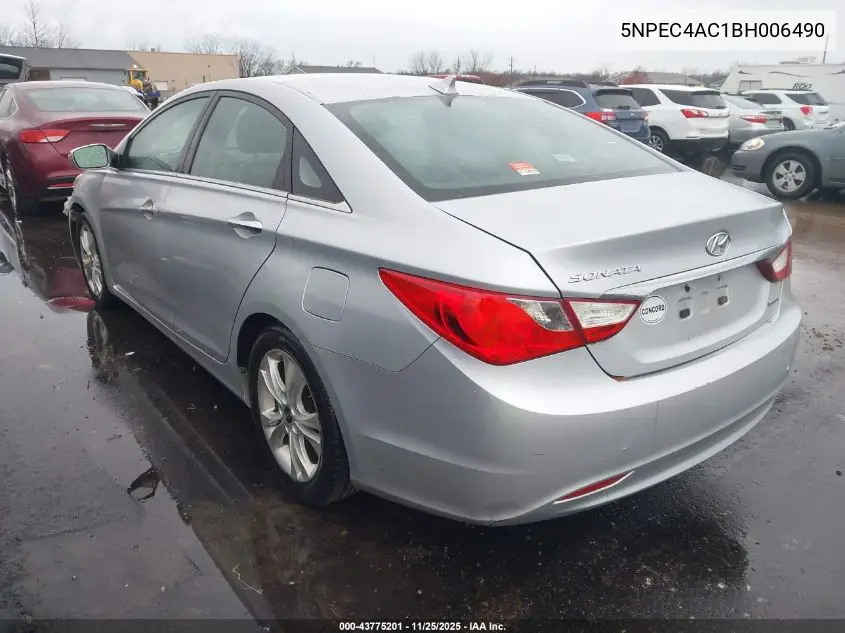 5NPEC4AC1BH006490 2011 Hyundai Sonata Limited