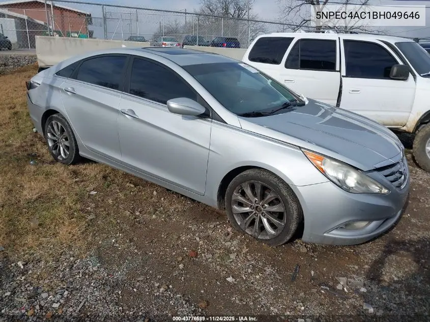 5NPEC4AC1BH049646 2011 Hyundai Sonata Se