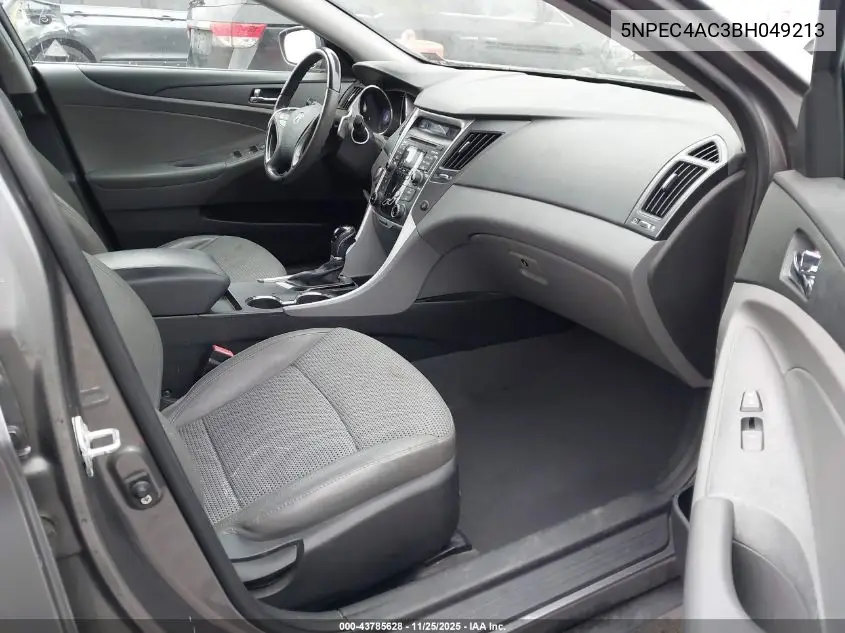 5NPEC4AC3BH049213 2011 Hyundai Sonata Se