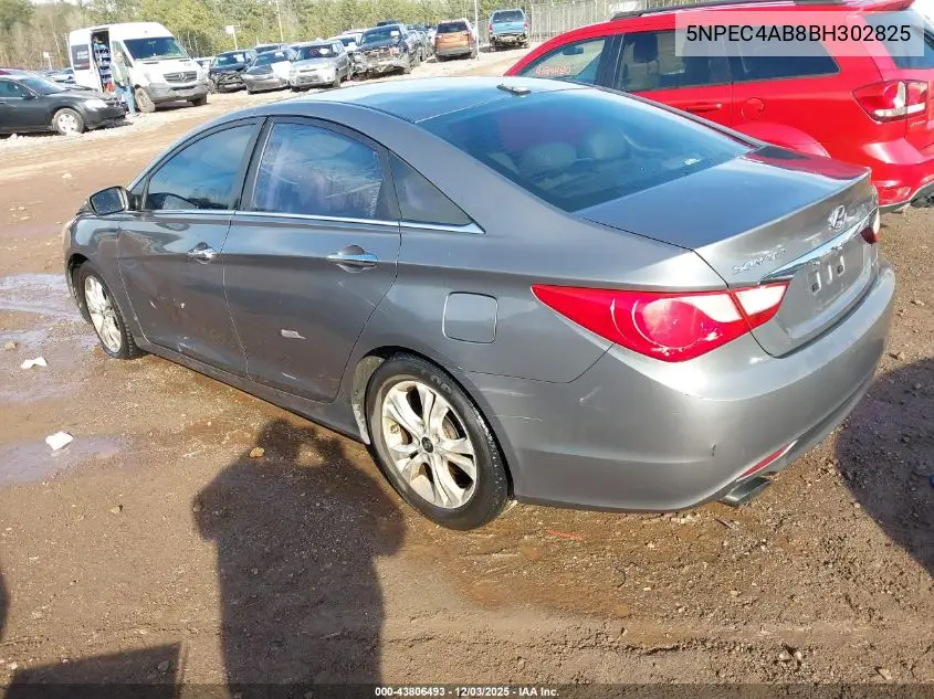 5NPEC4AB8BH302825 2011 Hyundai Sonata Limited 2.0T