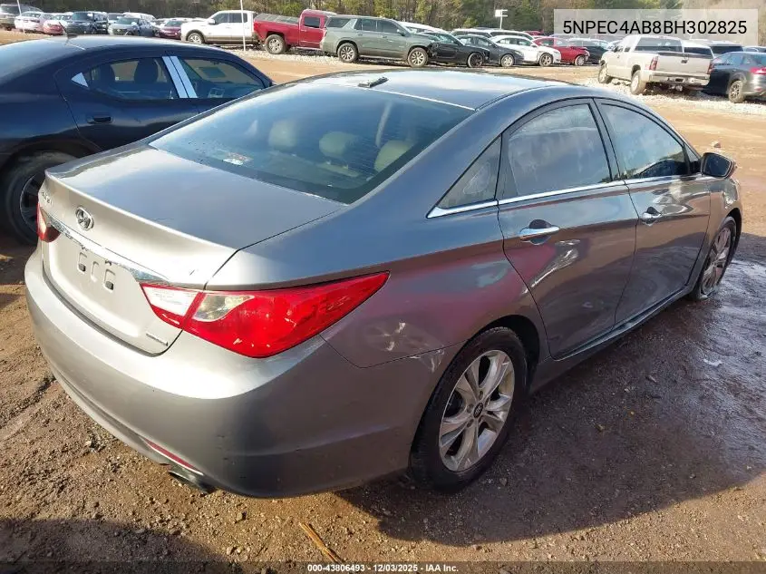 5NPEC4AB8BH302825 2011 Hyundai Sonata Limited 2.0T