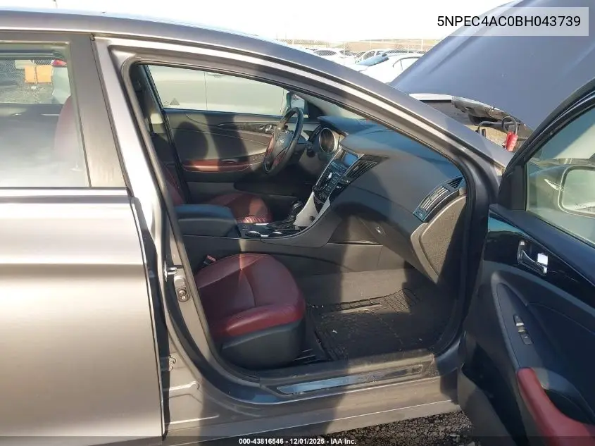 5NPEC4AC0BH043739 2011 Hyundai Sonata Limited