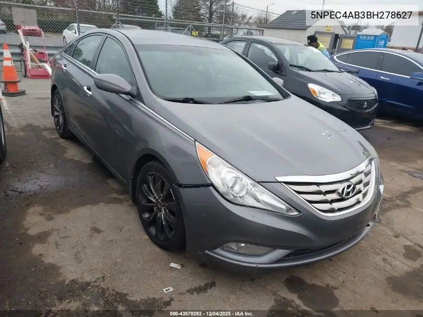 5NPEC4AB3BH278627 2011 Hyundai Sonata Se 2.0T