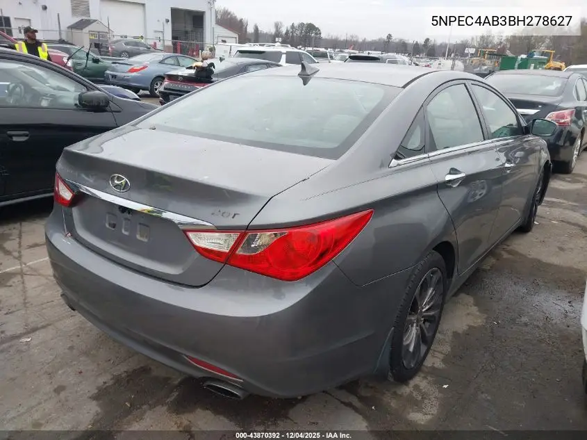 5NPEC4AB3BH278627 2011 Hyundai Sonata Se 2.0T