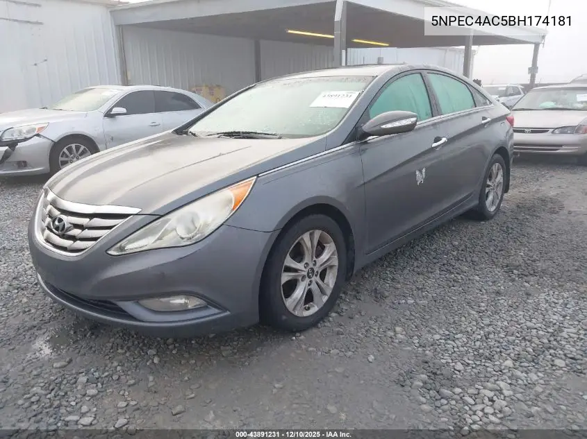 5NPEC4AC5BH174181 2011 Hyundai Sonata Limited