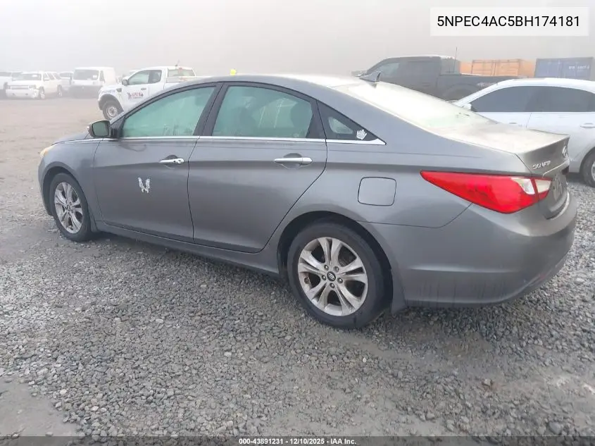 5NPEC4AC5BH174181 2011 Hyundai Sonata Limited
