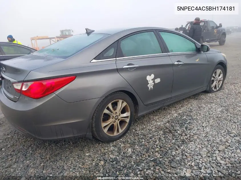 5NPEC4AC5BH174181 2011 Hyundai Sonata Limited