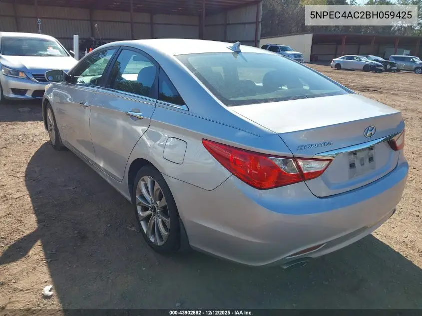 5NPEC4AC2BH059425 2011 Hyundai Sonata Se
