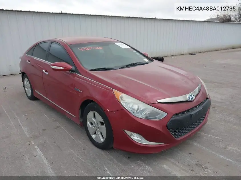 KMHEC4A48BA012735 2011 Hyundai Sonata Hybrid