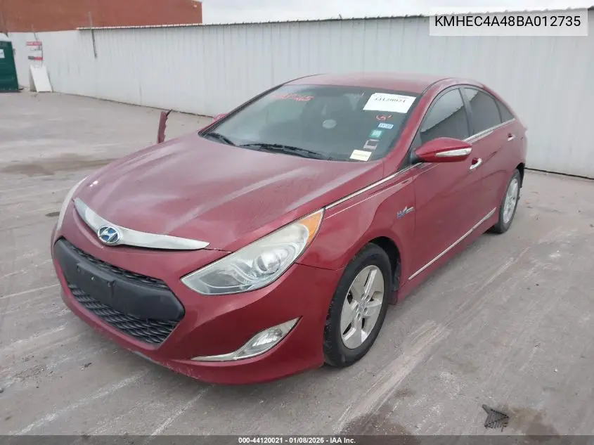 KMHEC4A48BA012735 2011 Hyundai Sonata Hybrid