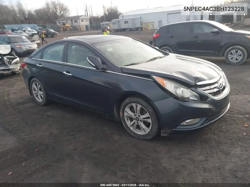 5NPEC4AC3BH123228 2011 Hyundai Sonata Limited