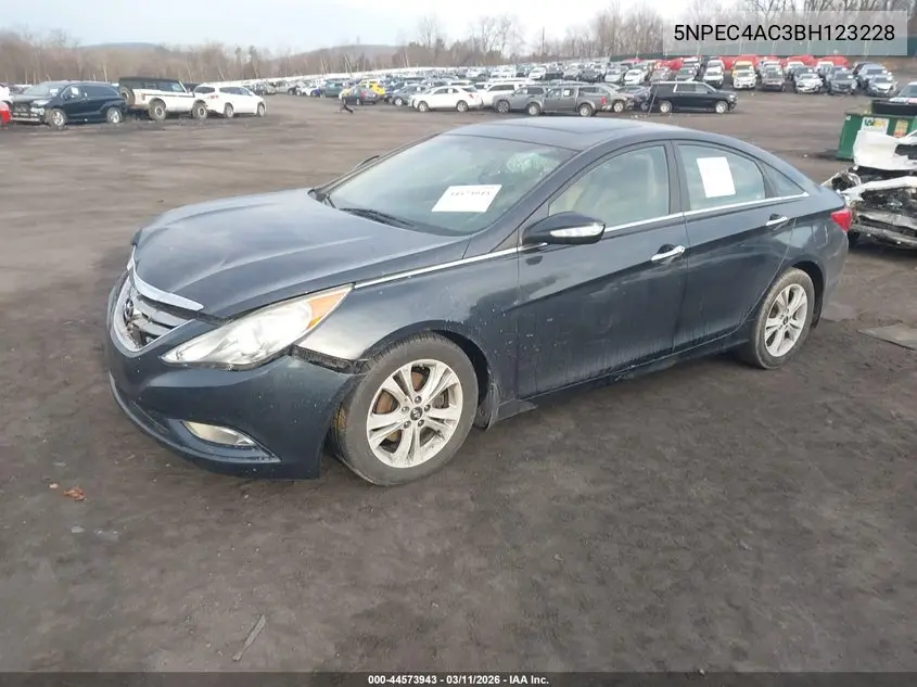 5NPEC4AC3BH123228 2011 Hyundai Sonata Limited