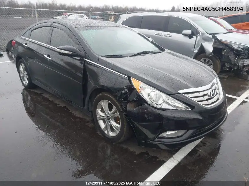 5NPEC4AC5CH458394 2012 Hyundai Sonata Se/Limited