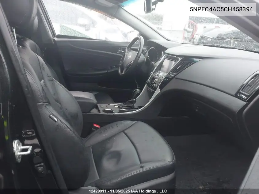 5NPEC4AC5CH458394 2012 Hyundai Sonata Se/Limited