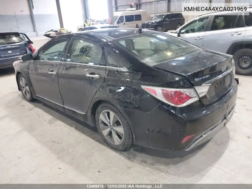 KMHEC4A4XCA021969 2012 Hyundai Sonata Hybrid Hybrid