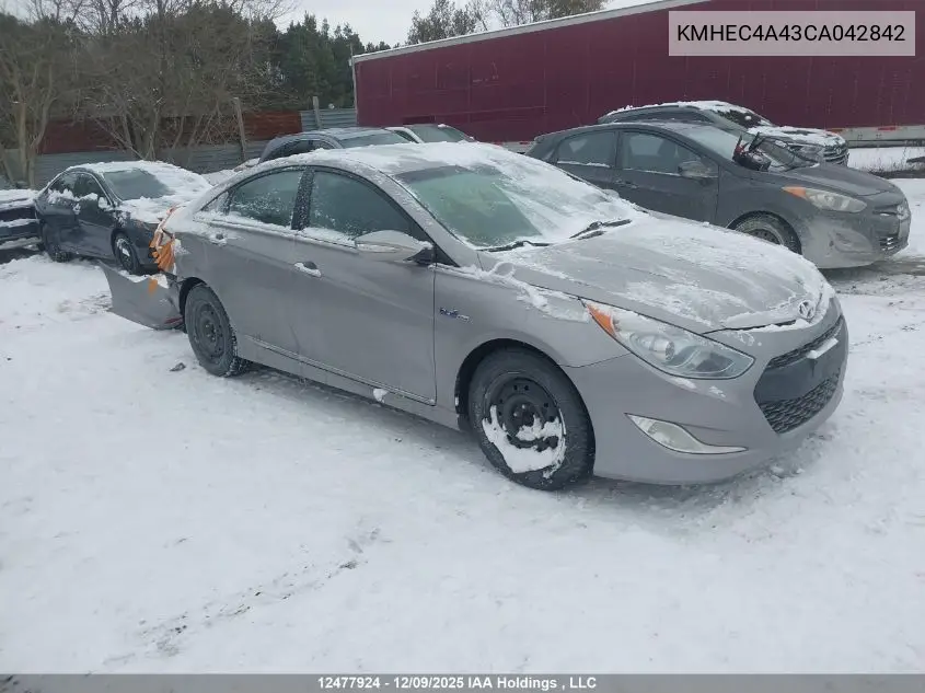 KMHEC4A43CA042842 2012 Hyundai Sonata Hybrid Hybrid